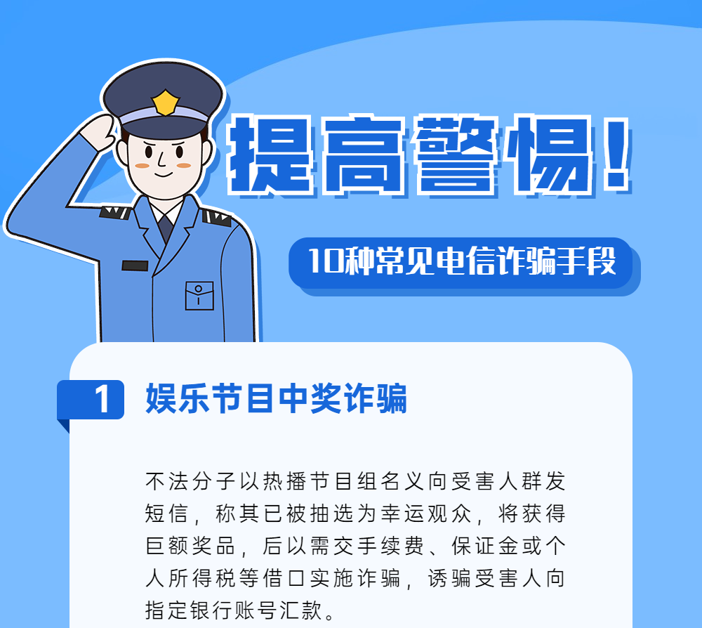 警惕电信诈骗，识别常见手段与应对策略