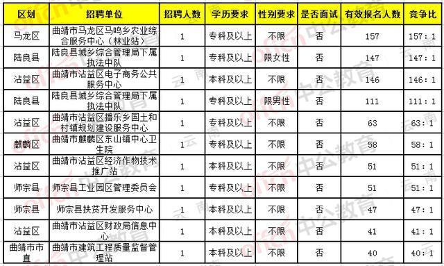 曲靖事业单位招聘公告与岗位表全面解析