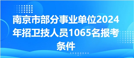 南京事业单位招聘公告，新一轮人才招募之旅启航