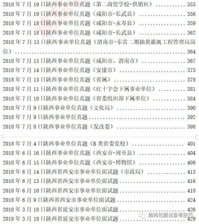 陕西事业单位2021年面试公告发布与解读